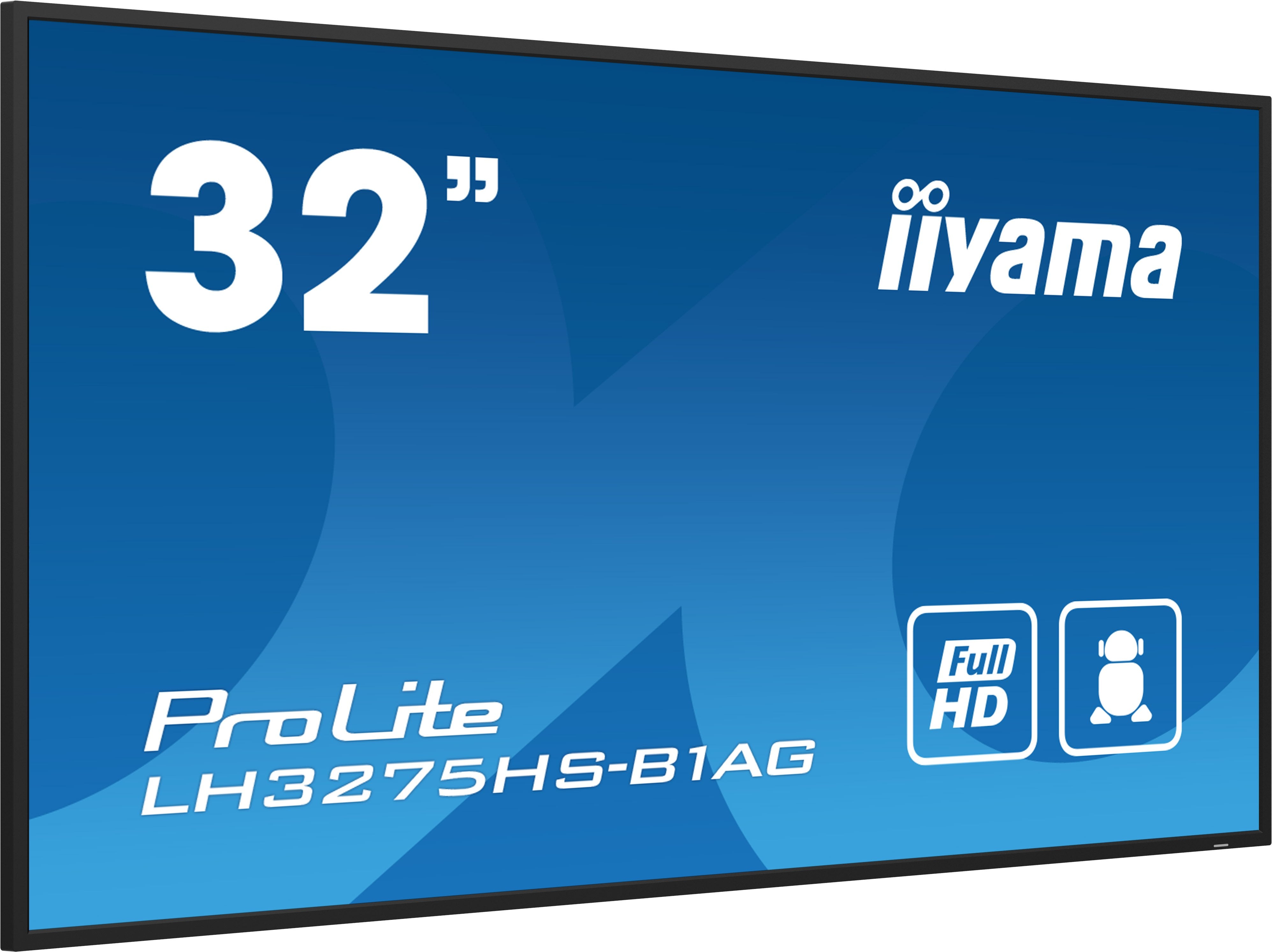 EAN 4948570124220 - iiyama LH3275HS-B1AG pantalla de señalización Pantalla plana para señalización digital 80 cm (31.5") LCD imagen 4