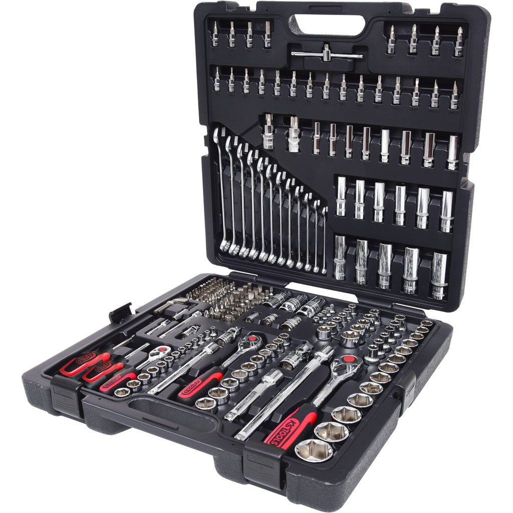 Ks Tools 1/4 +3/8 +1/2 216 Pcs Chromeplus Socket Set