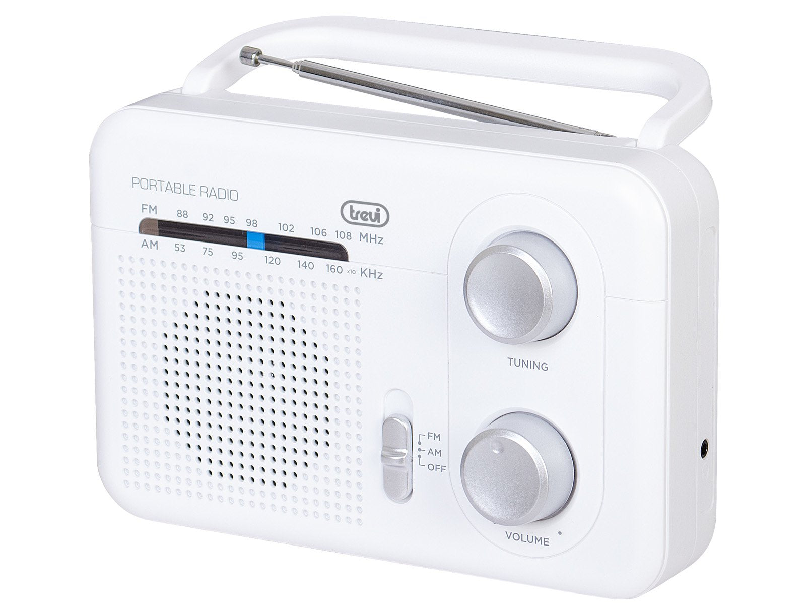 EAN 8011000029320 - Trevi RA 7F64 Portátil Analógica Blanco imagen 1
