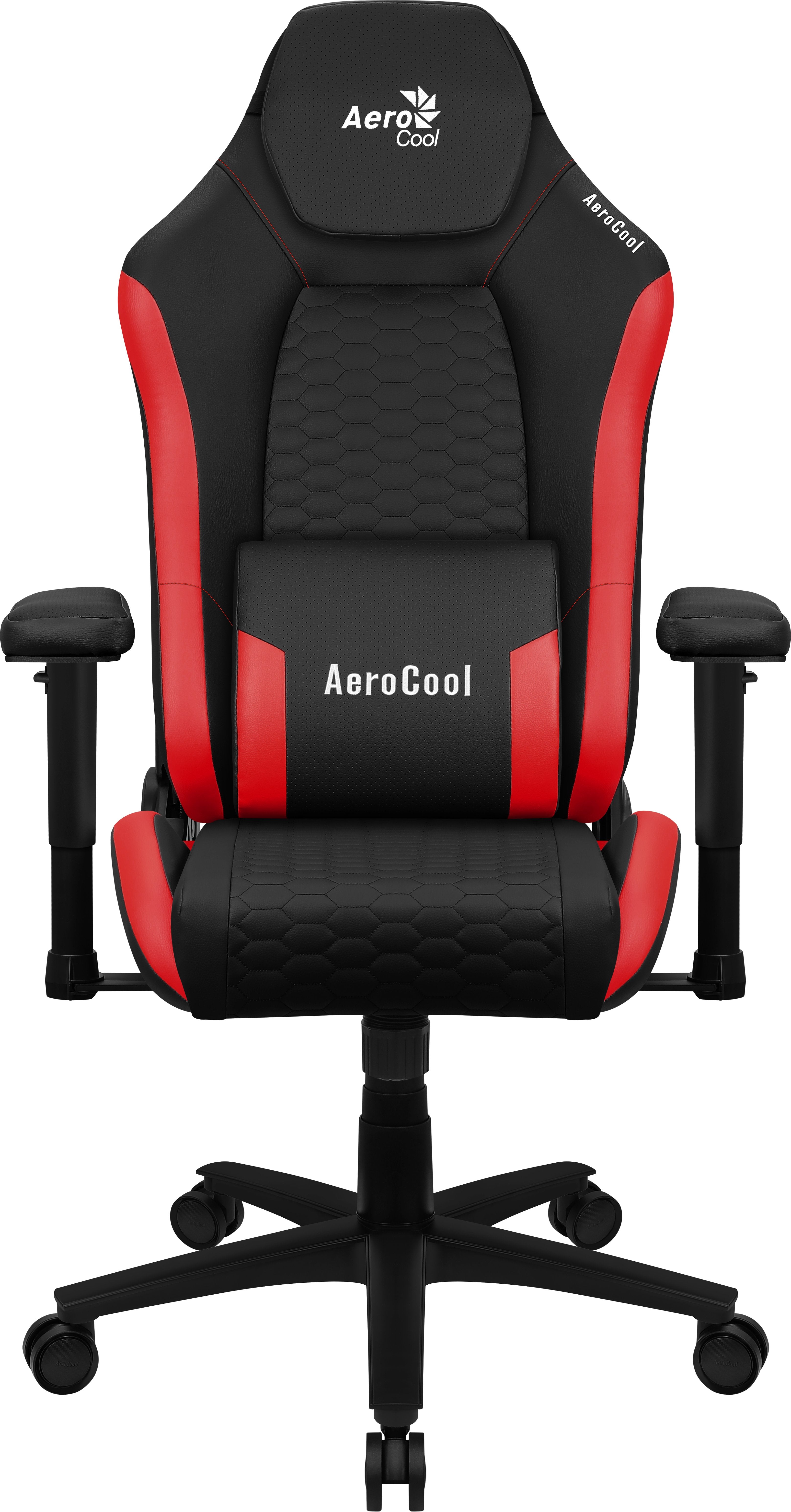 Silla Gaming Aerocool Crown/ Roja Y Negra
