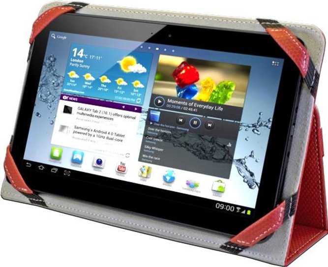 EAN 8436540272317 - e-Vitta Stand 2P 7" 17,8 cm (7") Folio Rojo imagen 2