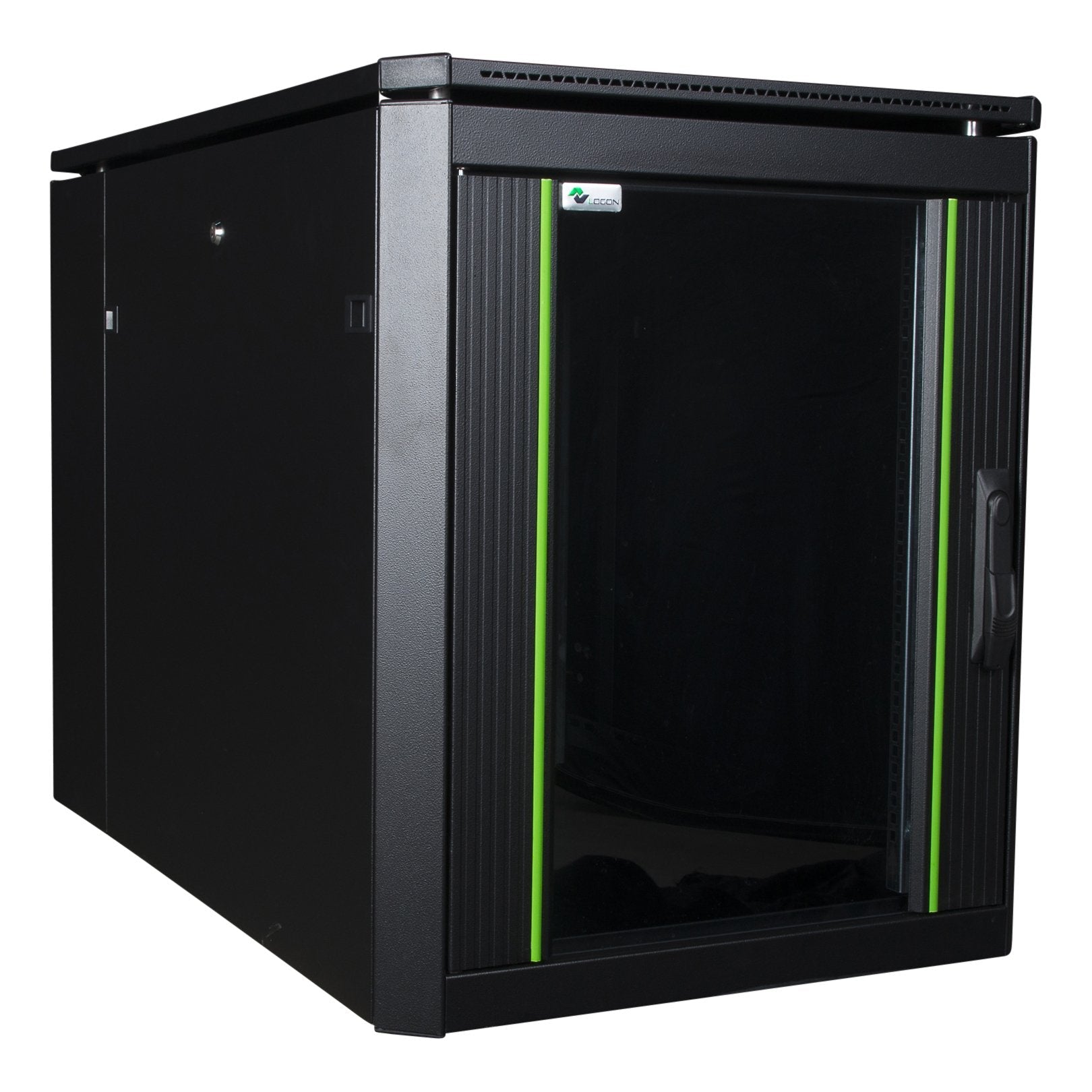 EAN 5420016845726 - LOGON RDL12U61BL armario rack 12U Rack o bastidor independiente Negro imagen 3