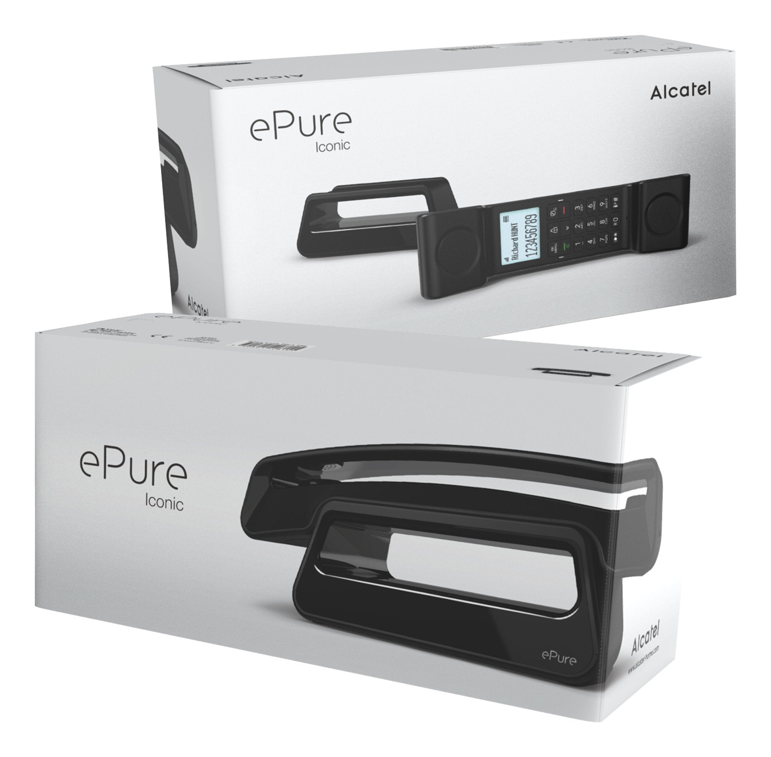 Telefono Alcatel Dec Epure Iconic Black