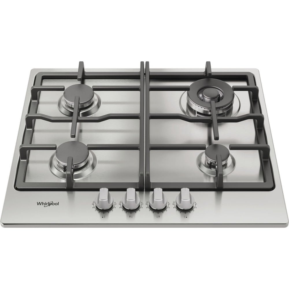 EAN 8003437641565 - Whirlpool TGML 661 IX R Acero inoxidable Integrado 58 cm Encimera de gas 4 zona(s) imagen 2