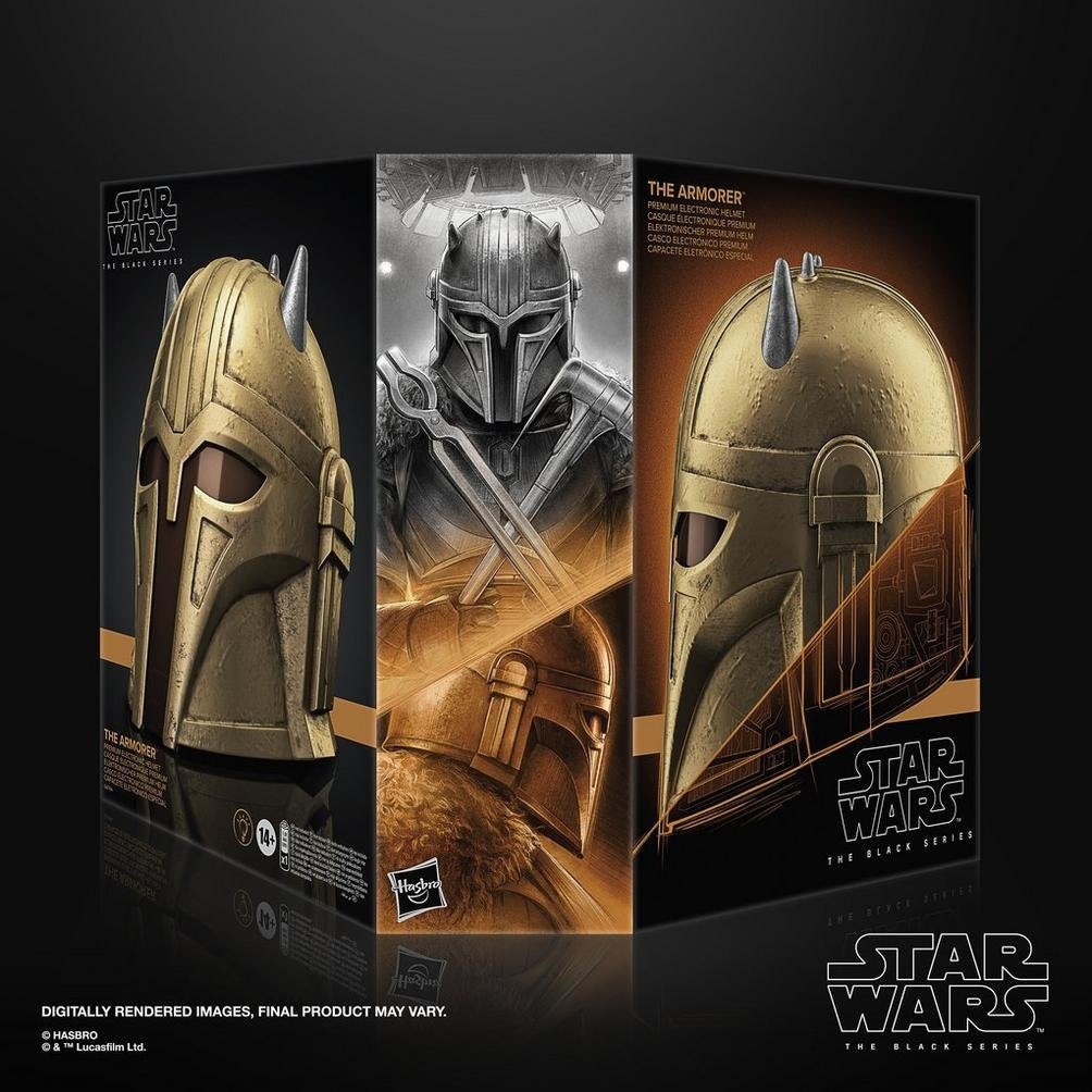 EAN 5010996282132 - Star Wars The Black Series The Armorer Electronic Helmet imagen 7