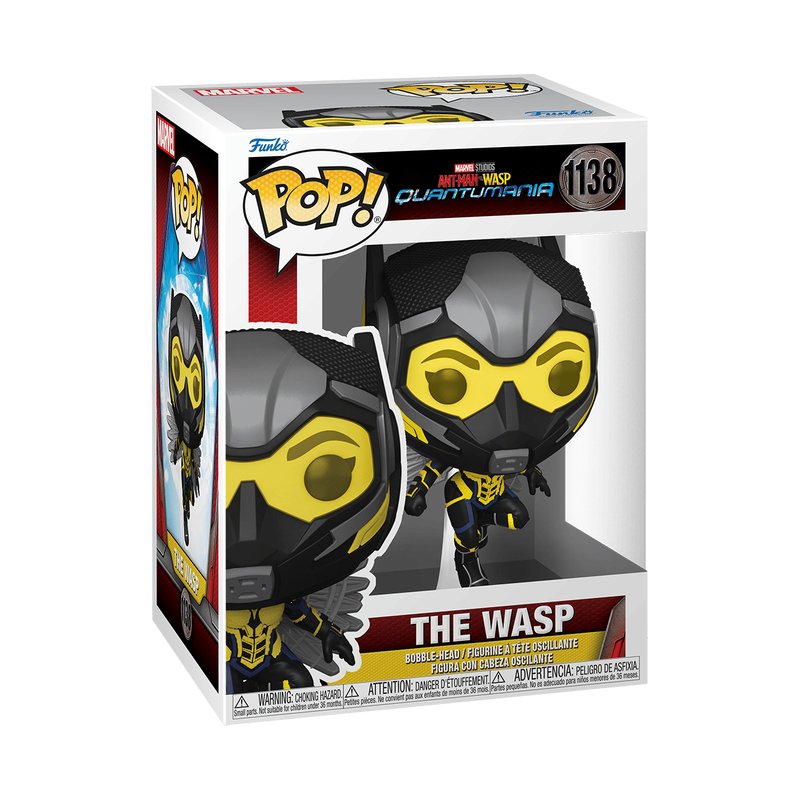 Funko Pop Avispa 1138 - Ant-Man Quantumania Opción Chase Aleatoria