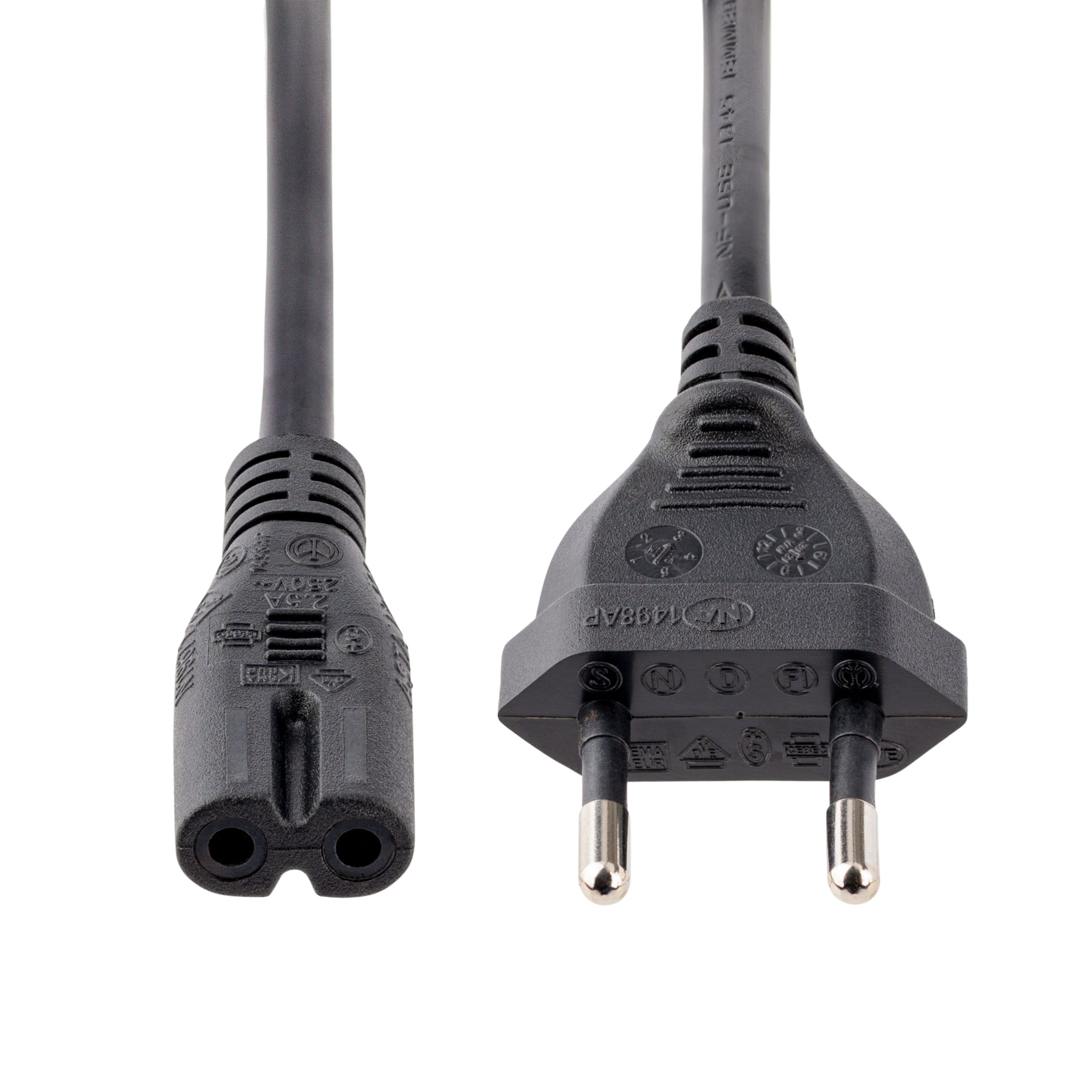 Startech Cable Alimentacion Estandar 1m De Portatil Europeo A
