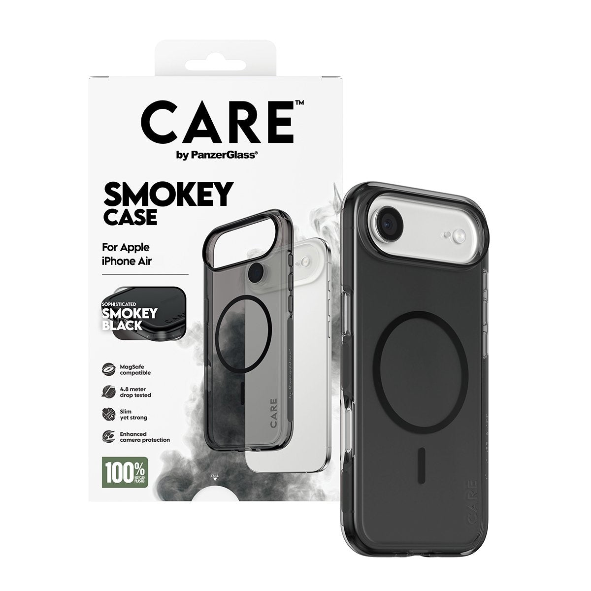 Care By Panzerglass Case Urban Expl Smokey Bk Magsafe Ip 17 Air