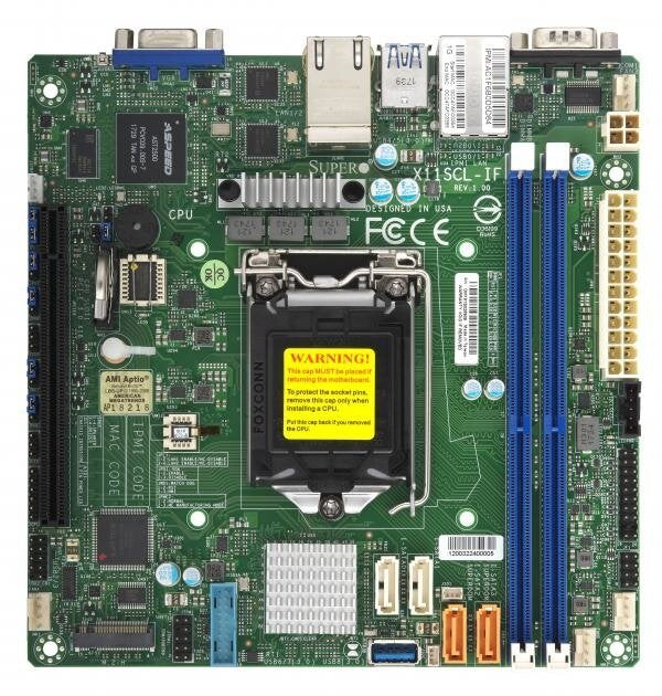 Supermicro Placa Base X11scl-If Mini-Itx Socket 1151 Bulk