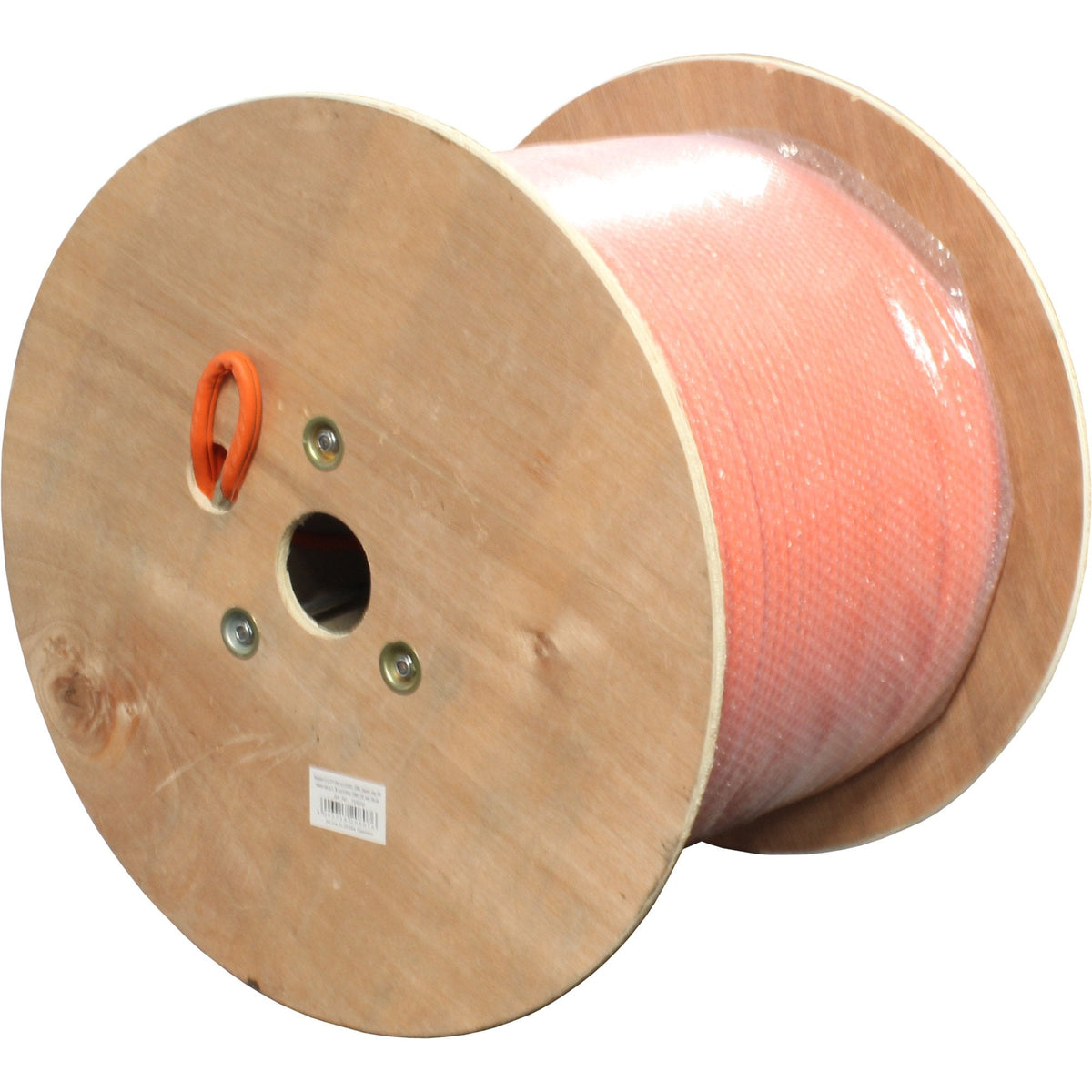 Cable De Red Duplex Inline S/Ftp Pimf Cat.7a Awg23 1200mhz Libre De Halógenos Naranja 50m