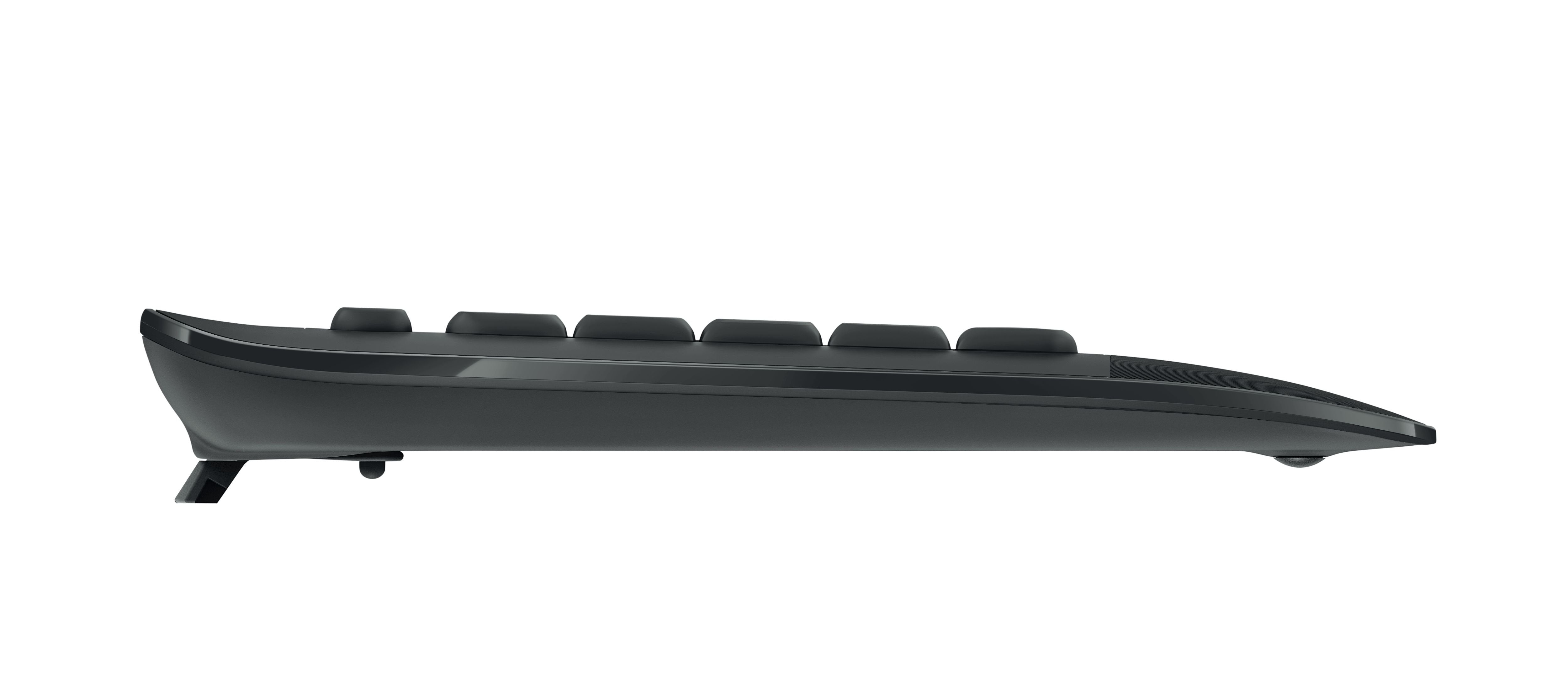 Teclado Alemán Logitech Mk545 Advanced Wireless Combo Ratón Incluido Usb Qwertz Negro