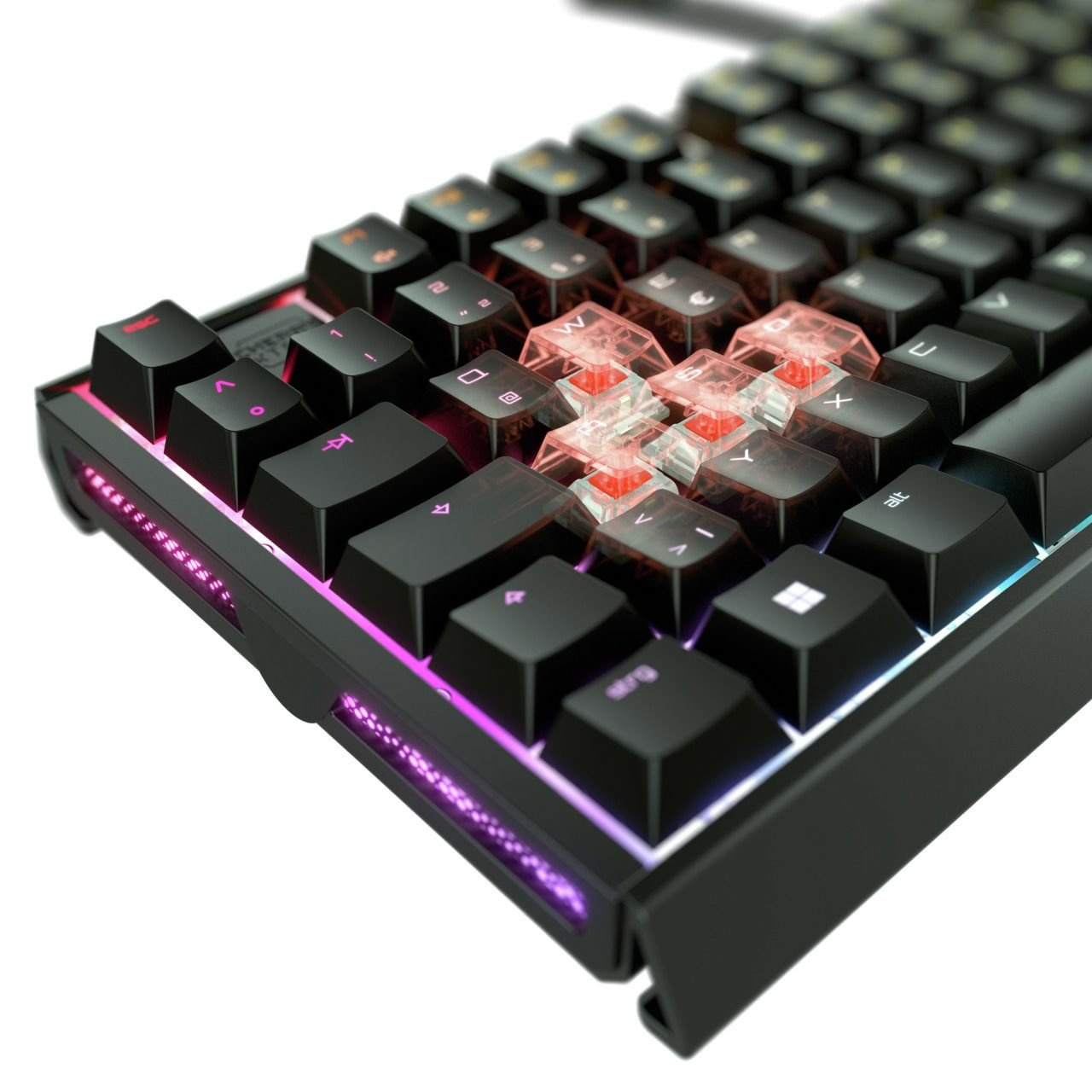 Cherry Xtrfy Mx 3.1, Teclado De Juegos Negro, De-Layout, Cherry Mx2a Brown G80-3890liade-2