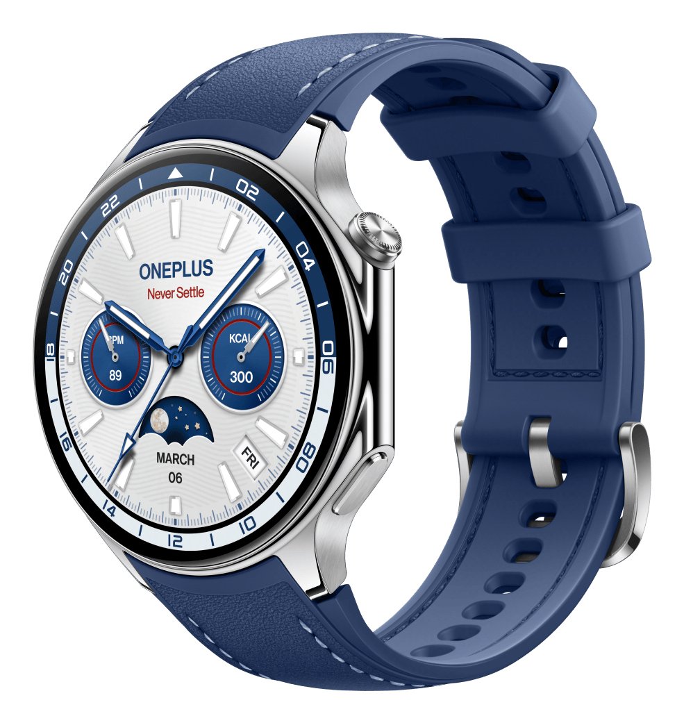 EAN 6921815626626 - OnePlus Watch 2 3,63 cm (1.43") AMOLED 47 mm Digital 466 x 466 Pixeles Pantalla táctil Azul Wifi GPS (sat imagen 2
