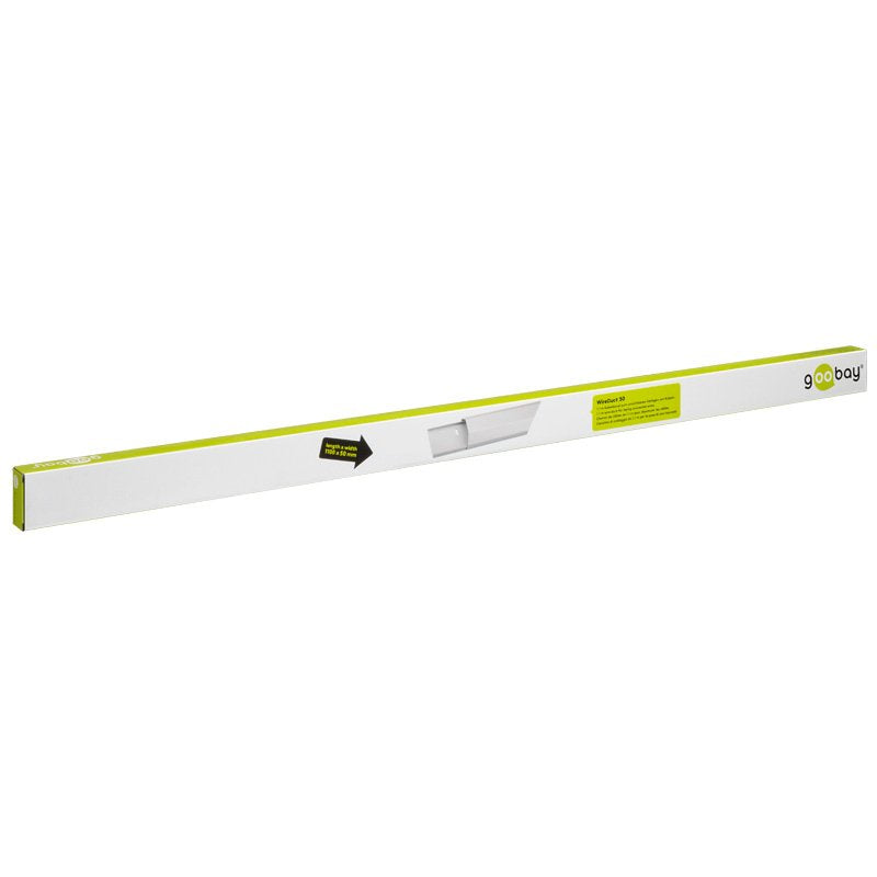 EAN 4040849907289 - Goobay 90728 canaleta para cable Bandeja portacables recta Blanco imagen 2