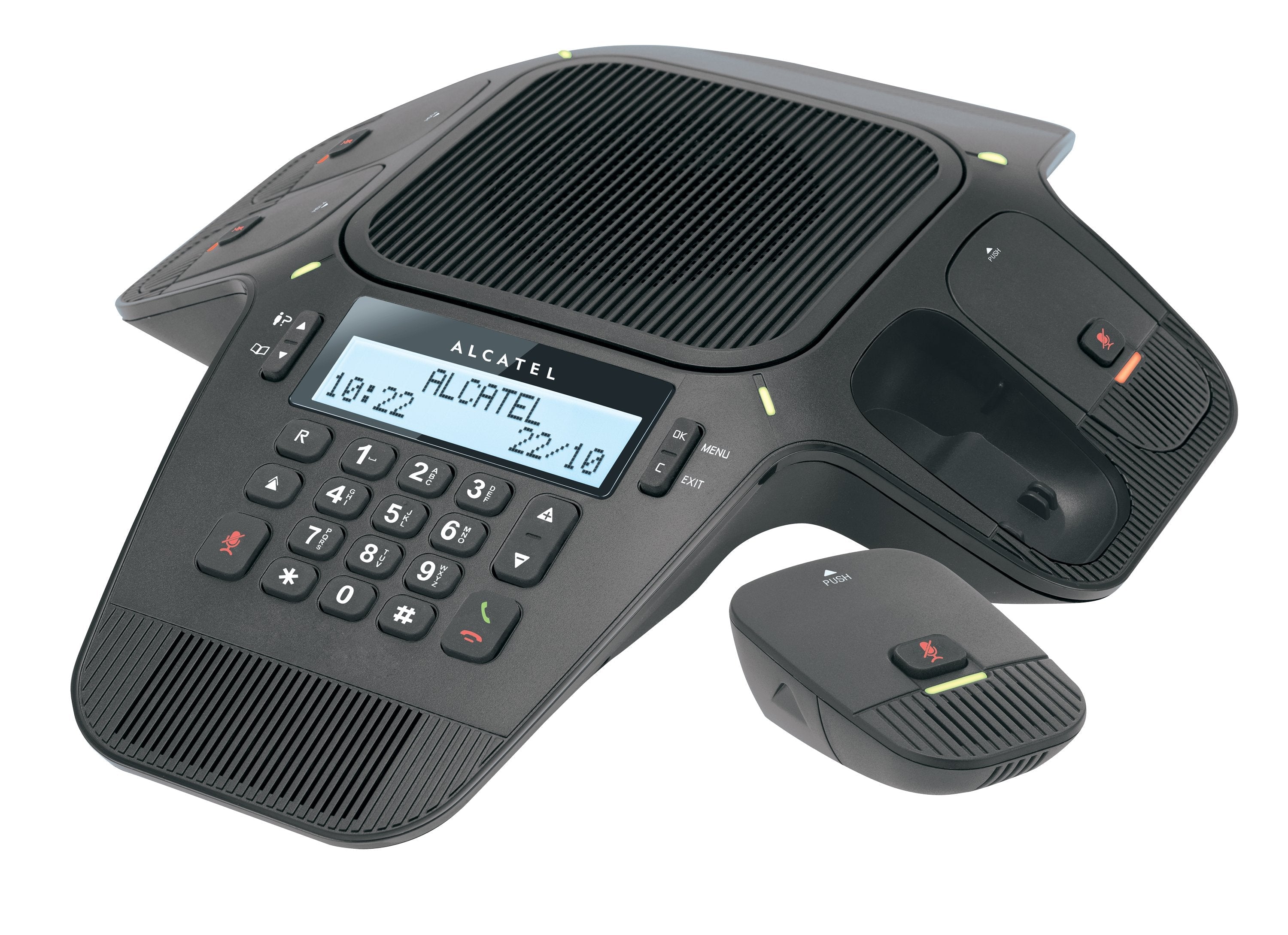 Sistema De Audioconferencia Con 4 Microfonos Inalambricos Dect