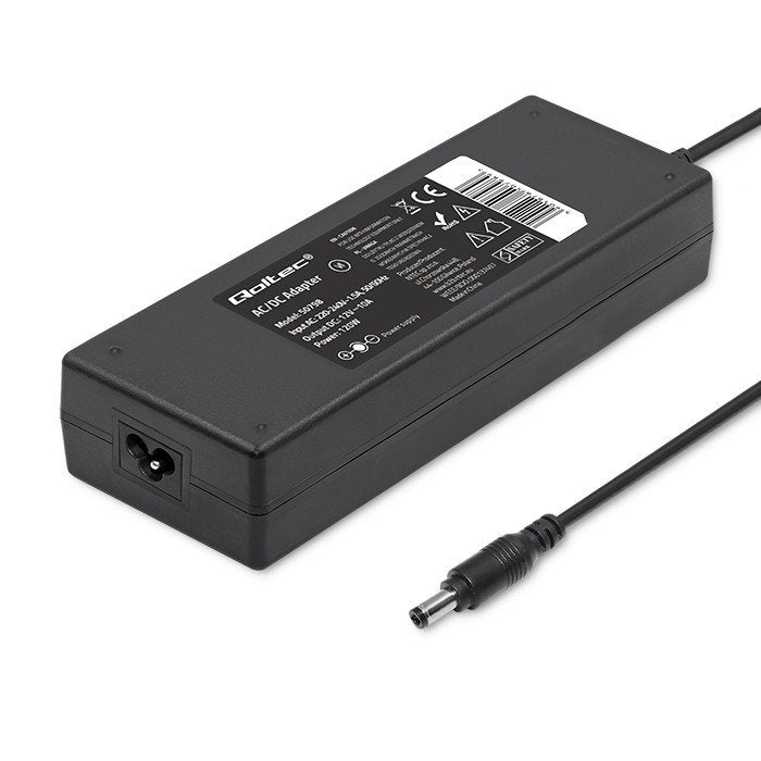EAN 5901878507989 - Qoltec 50798 adaptador e inversor de corriente Interior 120 W Negro imagen 5