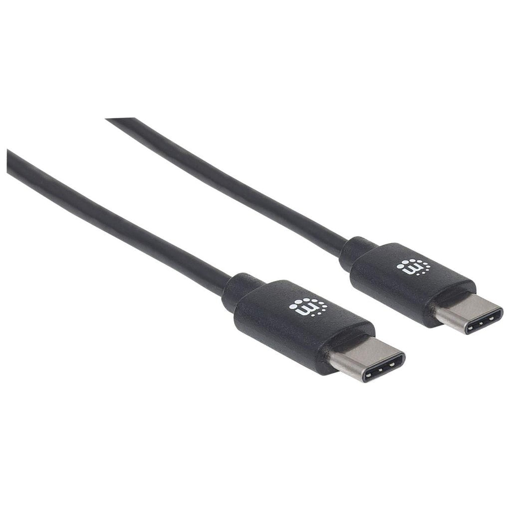 Manhattan Cable Usb C 3m Hi-Speed Usb 2.0 Tipo C 480 Mbps 3 M Negro