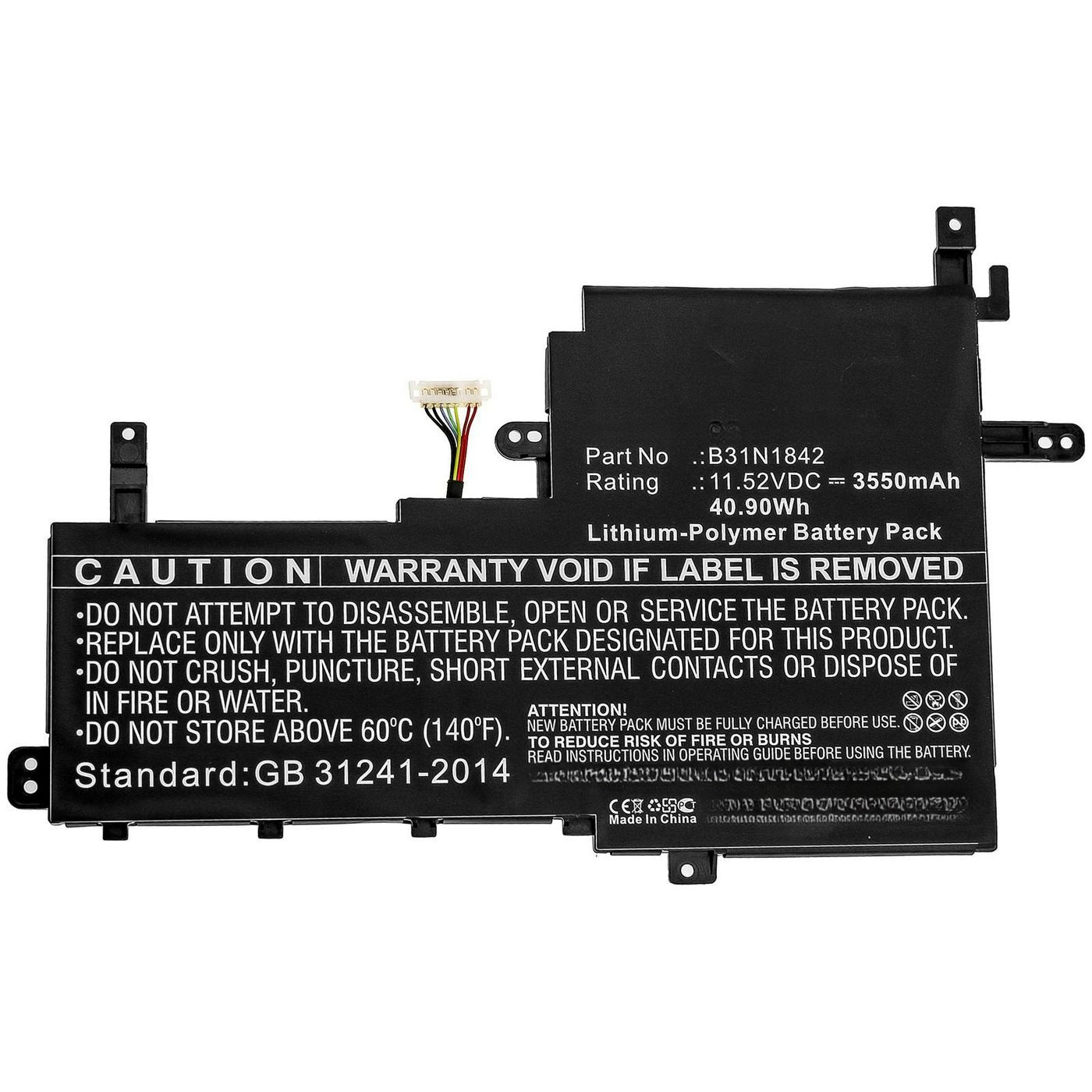 Coreparts Mbxas-Ba0268 Refacción Para Notebook Batería