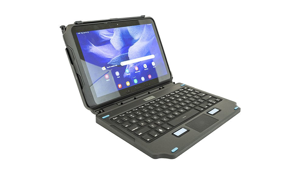 EAN 0703674565287 - Gamber-Johnson 7160-1869-01 teclado para móvil QWERTY Inglés del Reino Unido Pogo pin Negro imagen 2