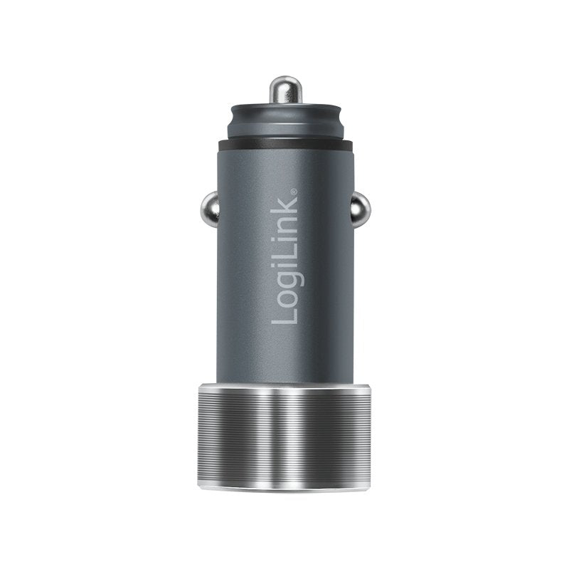 EAN 4052792061130 - LogiLink PA0252 cargador de dispositivo móvil Universal Gris Encendedor de cigarrillos Carga rápida Auto imagen 5