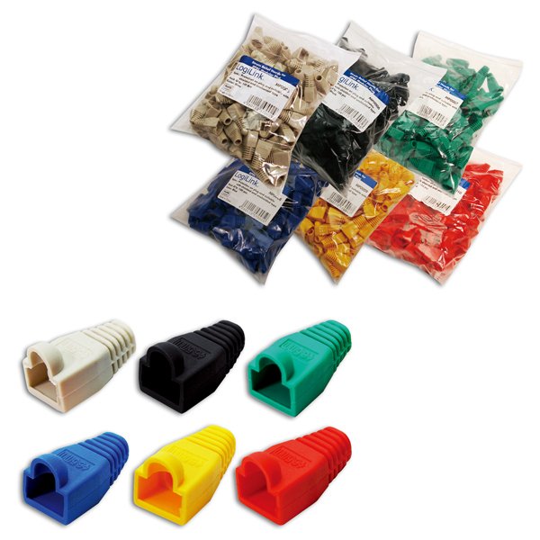 Logilink Mp0008 Fundas De Rj45 Azul 100 Pieza(S)
