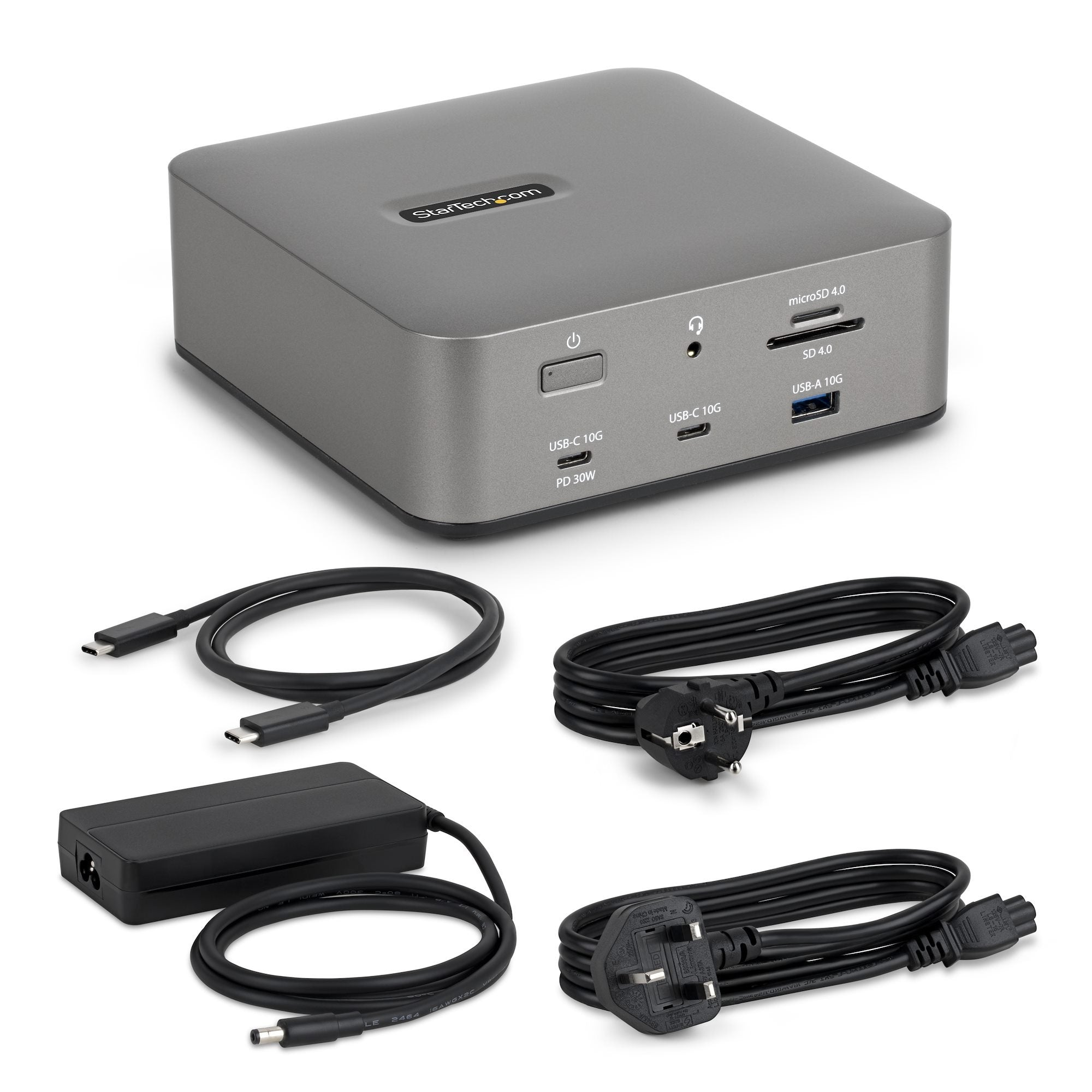 EAN 0065030923118 - StarTech.com 215UE-TB5USB4DOCK base para portátil y replicador de puertos Alámbrico Gris imagen 4