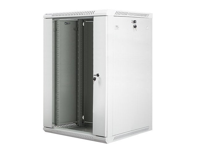 Armario Rack 19 Montaje Pared 18u / 600x600 Autoarmas (Paquete Plano) Gris Lanberg