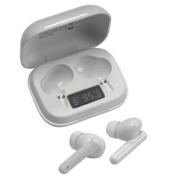 EAN 5706751051692 - Denver TWE-38 auricular y casco Auriculares Inalámbrico Dentro de oído Llamadas/Música Bluetooth Blanco imagen 10