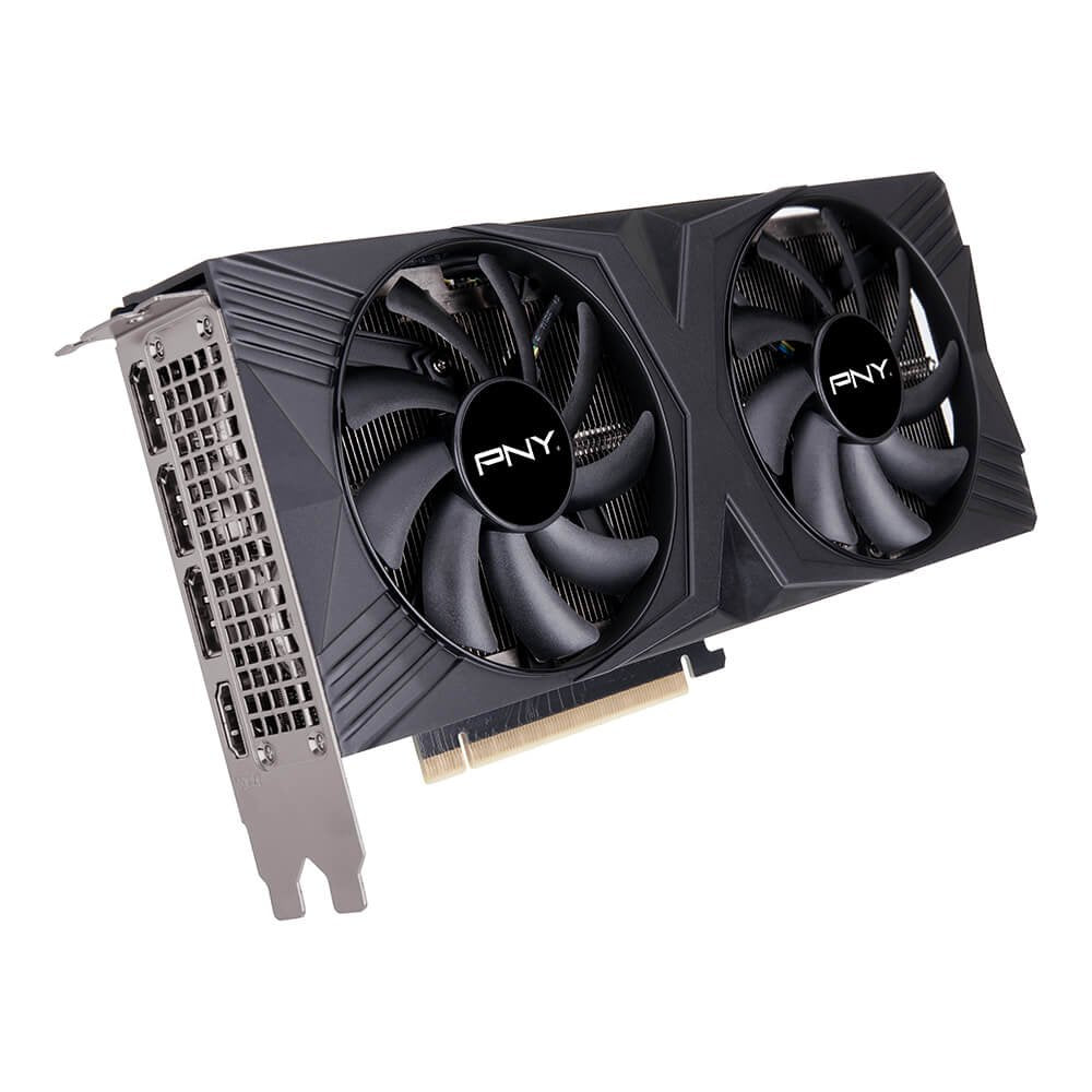 Vga Pny Geforce Rtx 4070 Super 12gb Gddr6x Verto 3xdp 1.4a Hdmi 2.1 Overclockeada Doble Ventilador Dlss 3
