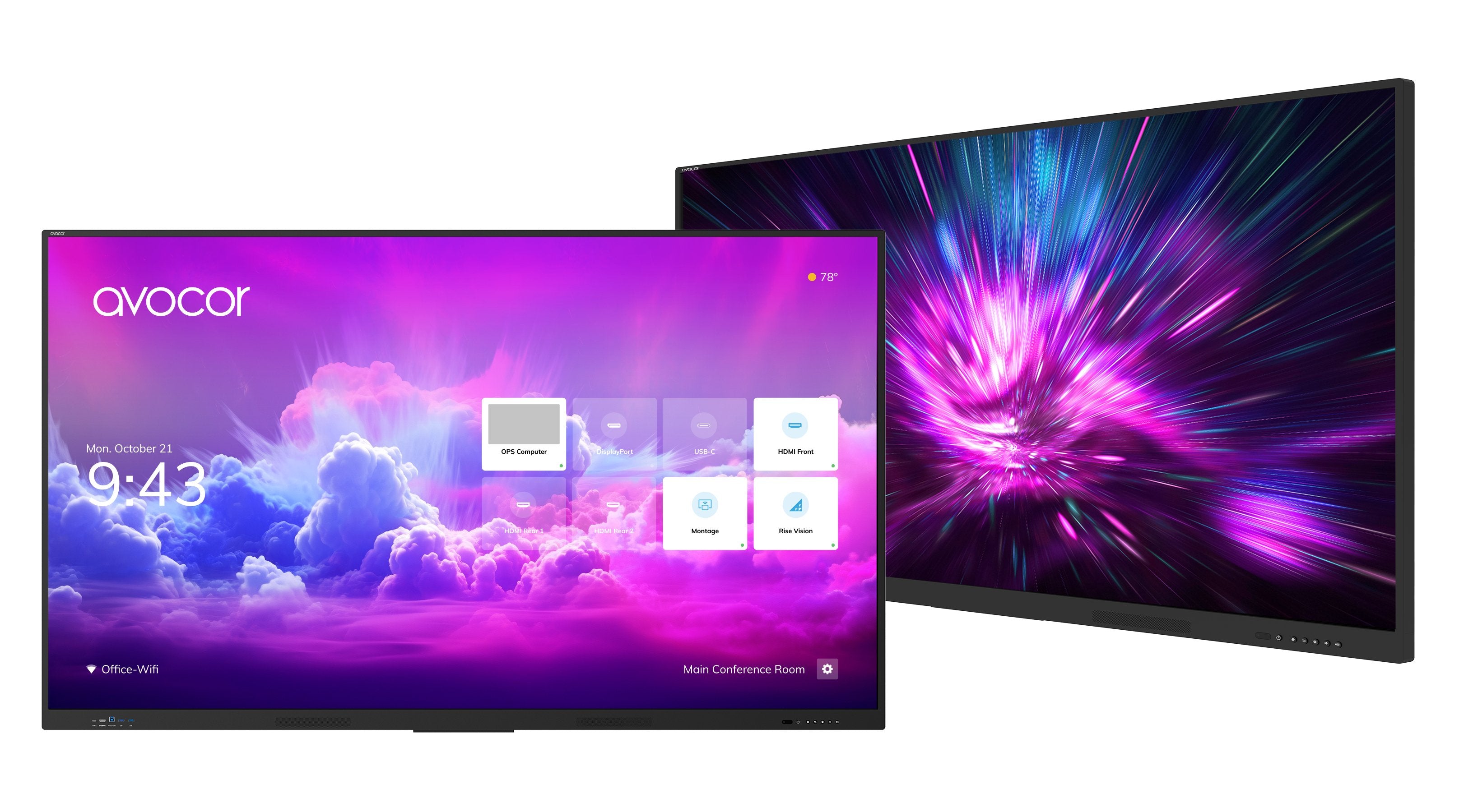 EAN 858323007066 - Avocor Digital Signage pizarra blanca interactiva 139,7 cm (55") 3840 x 2160 Pixeles Pantalla táctil imagen 2