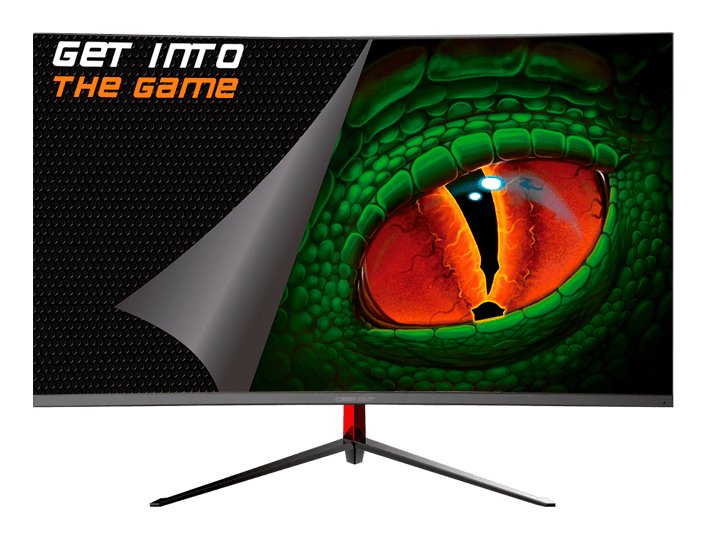 Monitor Gaming Keepout Led 23.8" Curvo R1800 Fullhd 1080p 200hz - Respuesta 1ms - Angulo De Vision 178º - 16:9 -
