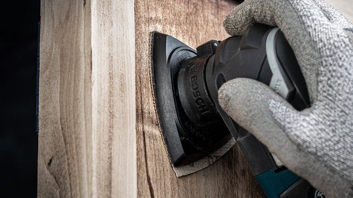 Hoja De Lija Bosch Professional Expert C470, 93 Mm, K120 50 Piezas, Para Lijadora Delta