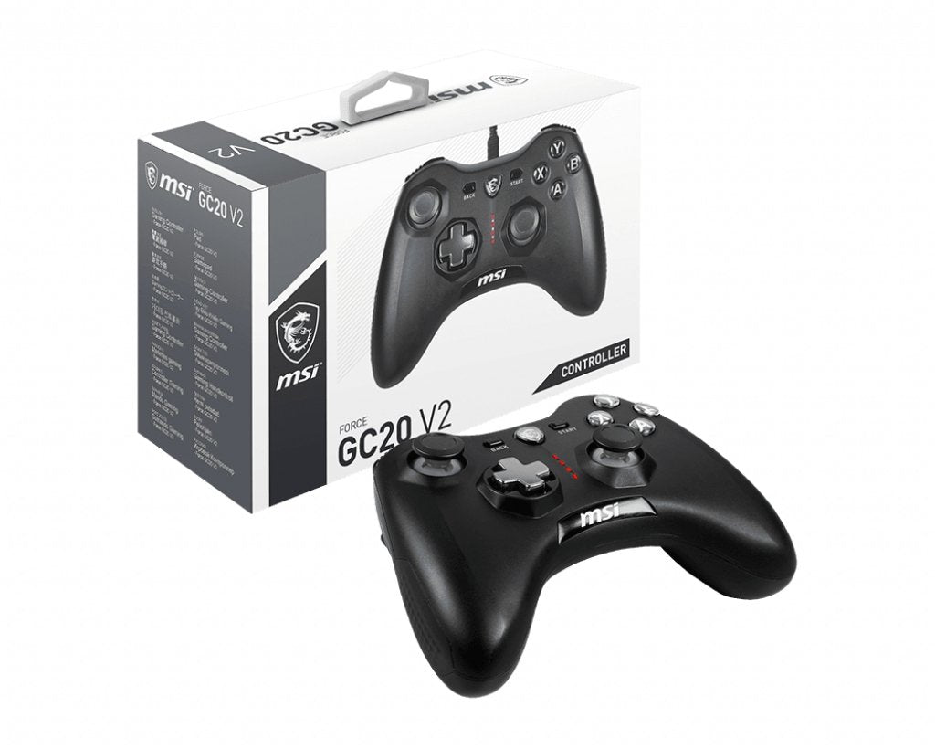 EAN 4719072902681 - MSI Force GC20 V2 Negro USB 2.0 Gamepad Analógico/Digital Android, PC imagen 5