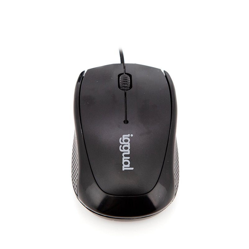 Iggual Ratón Óptico Com-Basic-800dpi Negro