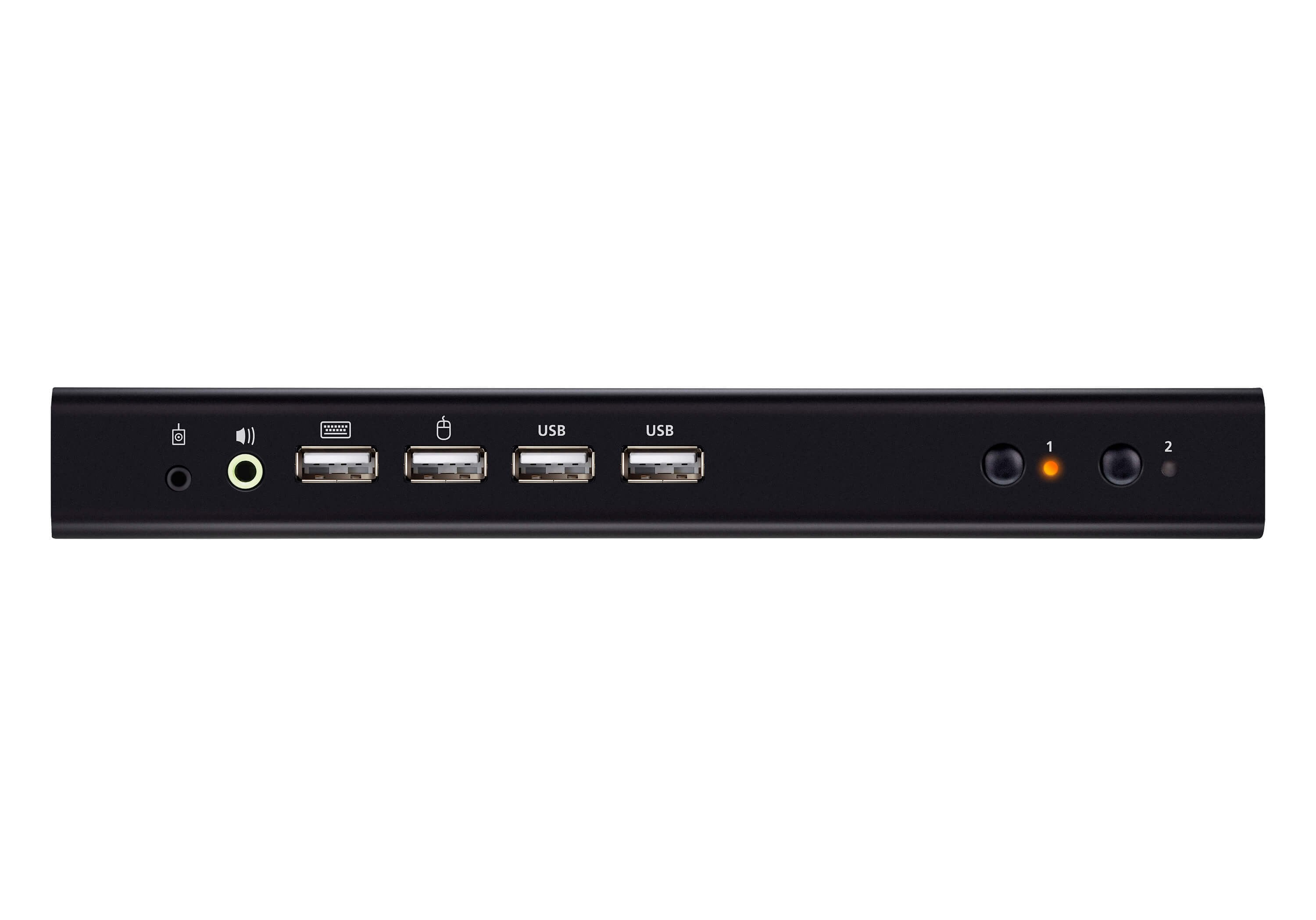 Conmutador Kvm 2 Puertos Hdmi 4k Usb 2.0 Para Dos Pantallas Aten-Aten-742h