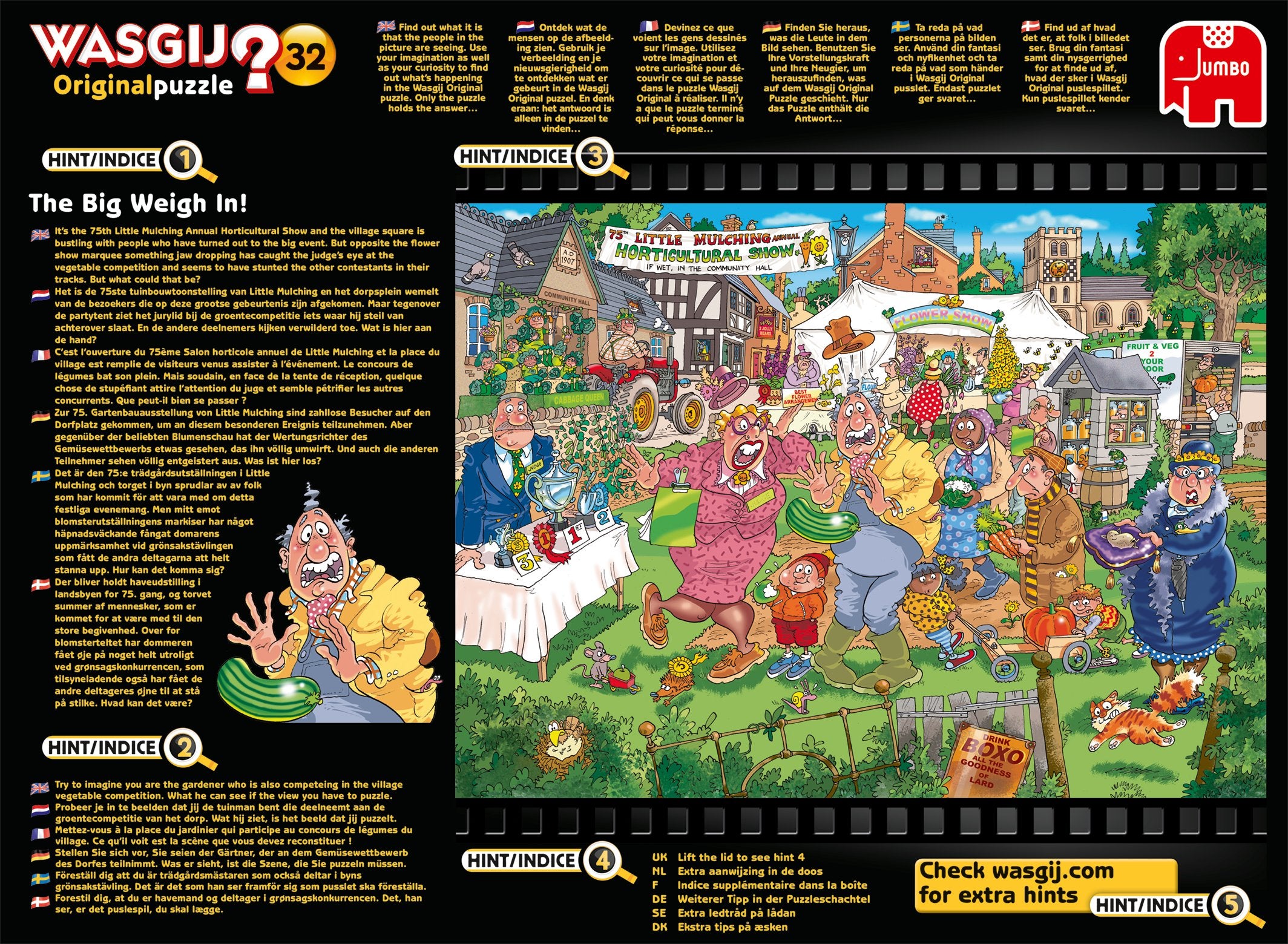 EAN 8710126191705 - Wasgij Original 32 1000pcs Puzzle rompecabezas 1000 pieza(s) Cómics imagen 6