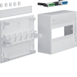 Hager Miniverteiler Gamma 10modul Gd110n Ip30 1xpe 1xn