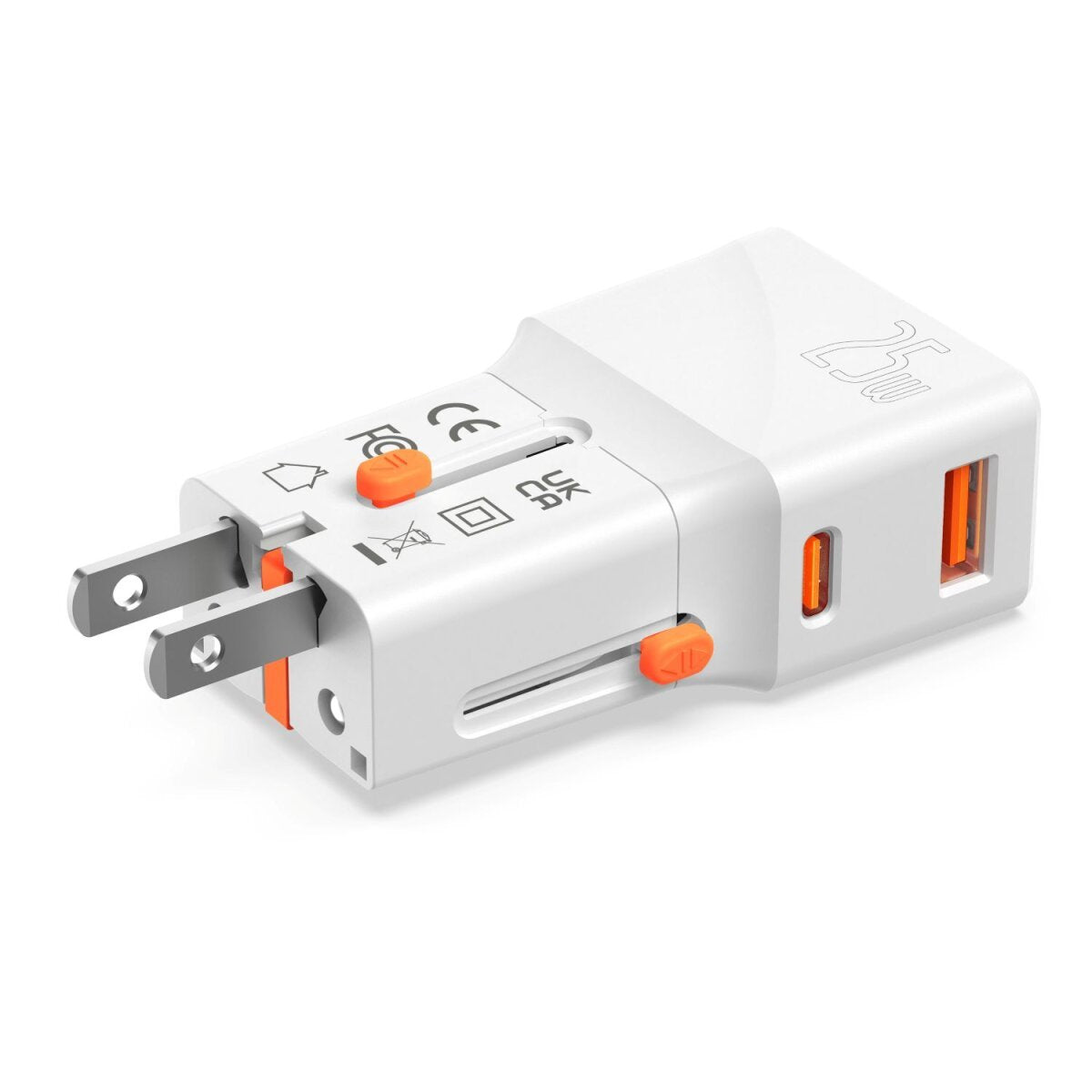 EAN 4252011912629 - 4smarts 541646 cargador de dispositivo móvil Universal Naranja, Blanco Corriente alterna Carga rápida Int imagen 5