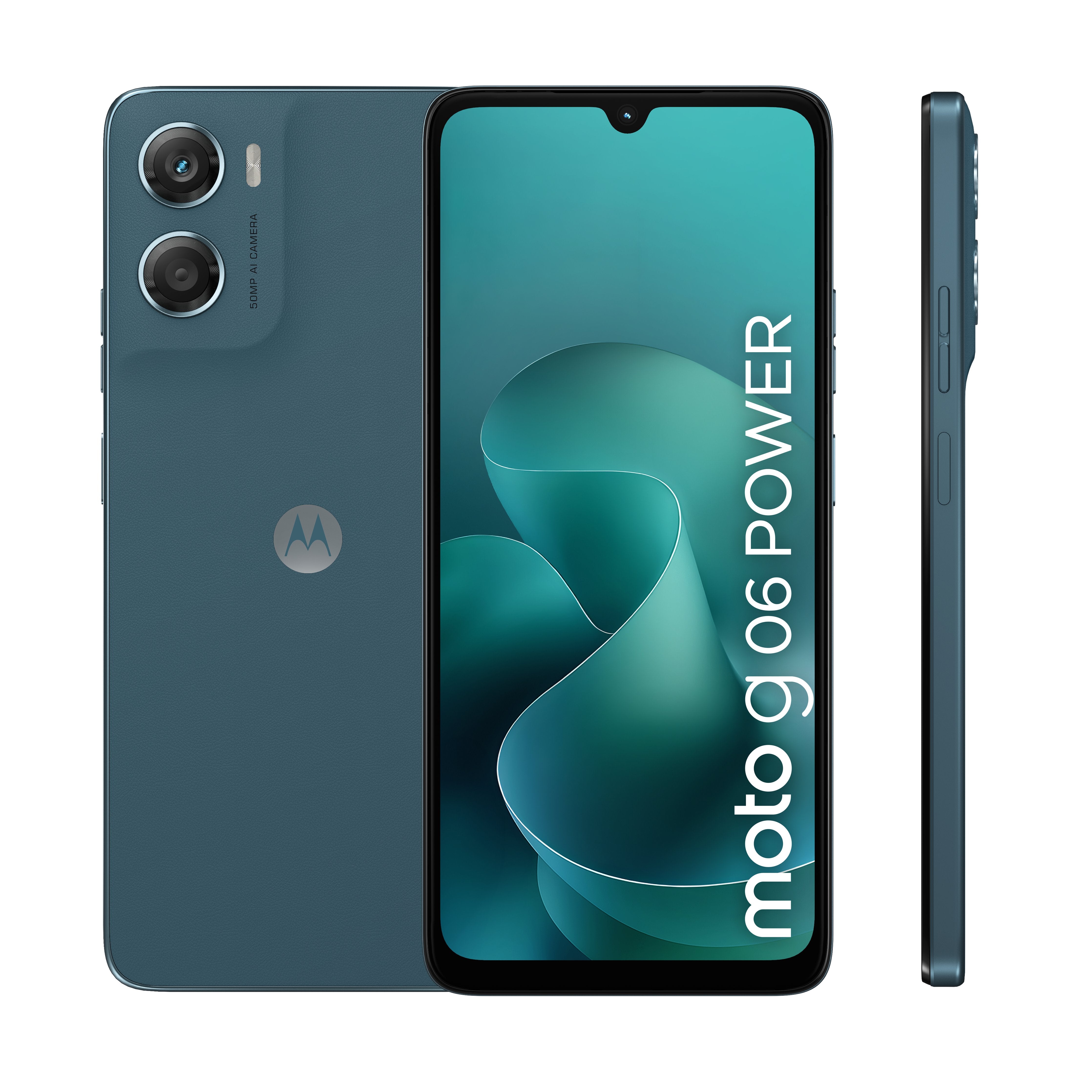EAN 0840493605302 - Motorola moto g06 power 17,5 cm (6.88") SIM doble Android 15 4G USB Tipo C 4 GB 256 GB 7000 mAh Azul imagen 1