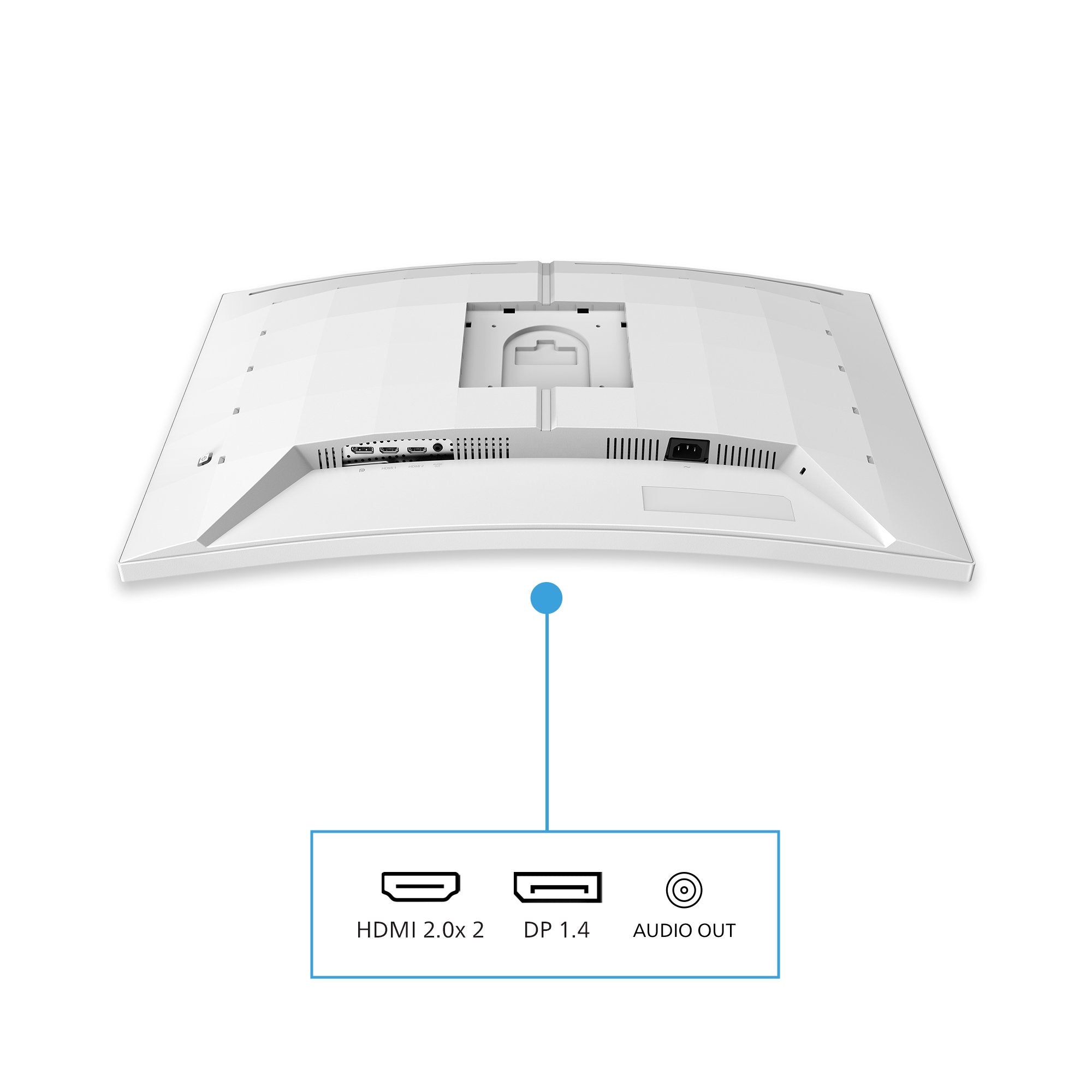 EAN 8721038002614 - Philips Evnia 5000 32M2C5501/00 pantalla para PC 80 cm (31.5") 2560 x 1440 Pixeles Quad HD LCD Blanco imagen 4