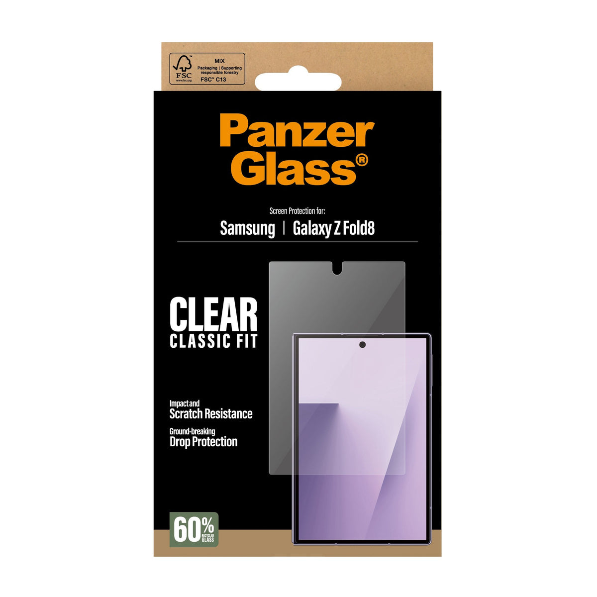 Panzerglass Sub Screen Protector Samsung Galaxy Z Fold8 Classic Fit