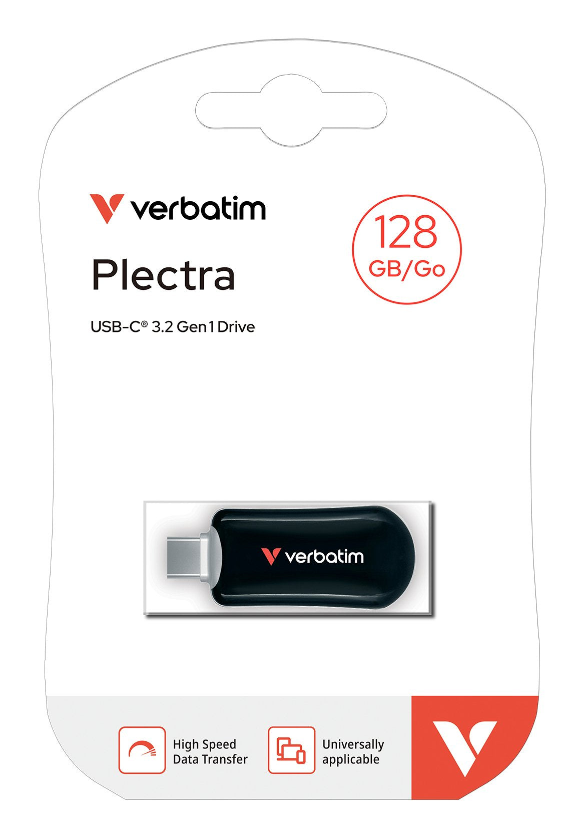 EAN 0023942302254 - Verbatim 30225 unidad flash USB 128 GB USB Tipo C 3.2 Gen 1 (3.1 Gen 1) Negro imagen 4
