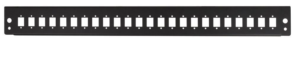 Fiber Front Panel 24 Lc-Duplex Or Sc-Simplex, Negro