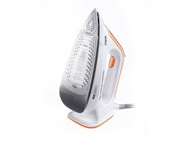 EAN 8021098000910 - Braun CareStyle Compact Pro IS2561WH 2400 W 1,5 L EloxalPlus soleplate Naranja, Blanco imagen 4