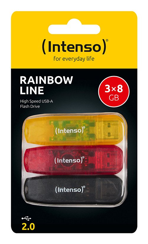 EAN 4034303037353 - Intenso 3502463 unidad flash USB USB tipo A Multicolor imagen 1