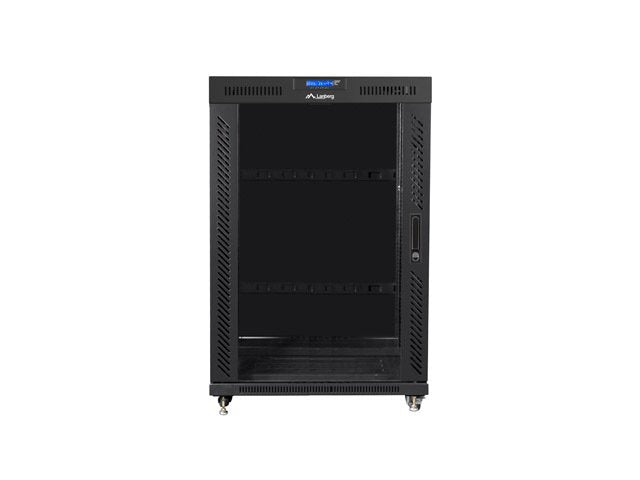 EAN 5901969440287 - Lanberg FF01-8022-12BL armario rack 22U Rack o bastidor independiente Negro imagen 3