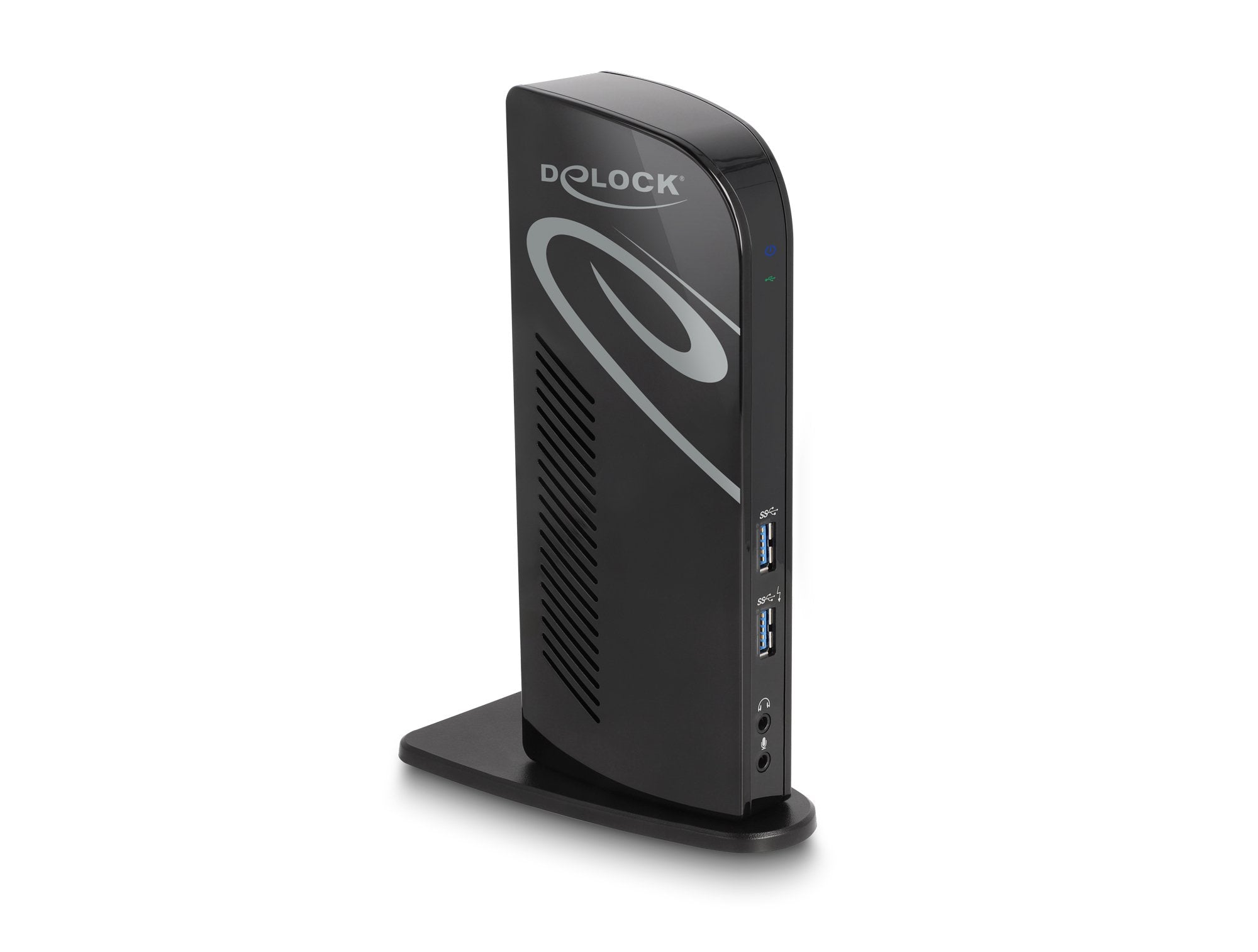 D Delock Dockingstation 4xusb3.2 2xdisplayport 4k Rj45 Ethernet Audio Negro
