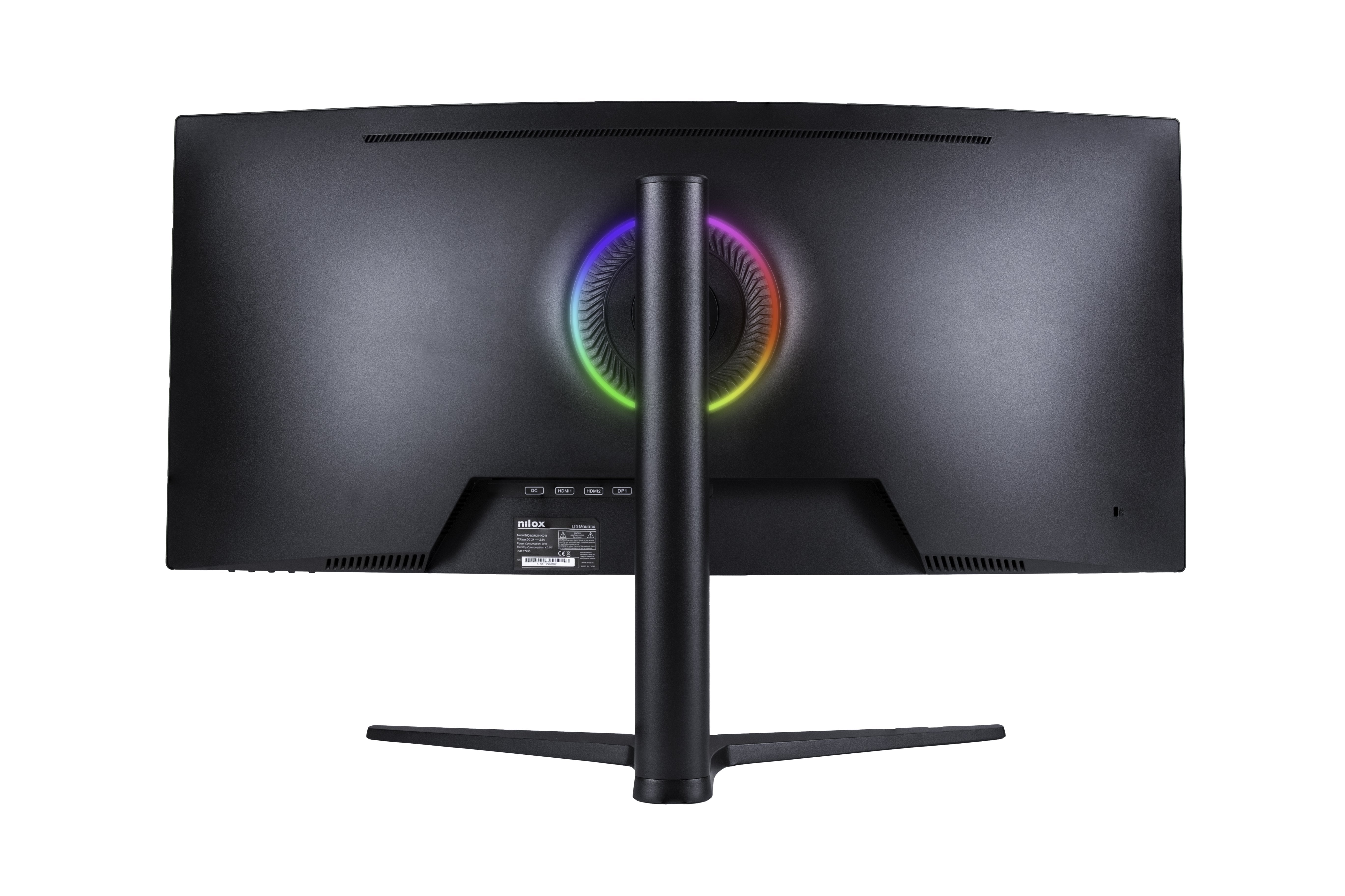 EAN 8431775035331 - Nilox MONITOR 34" NXM344KD11 ULTRAWIDE 4K CURVO 144HZ 2HDMI 2DP 1MS MMDIA pantalla para PC 86,4 cm (34") imagen 4