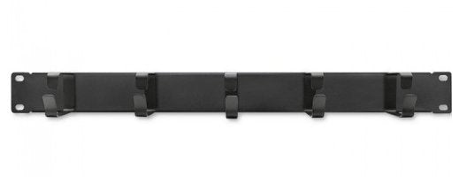 EAN 5901878545158 - Qoltec 54515 organizador de cables Estante Soporte para cables Negro 1 pieza(s) imagen 1