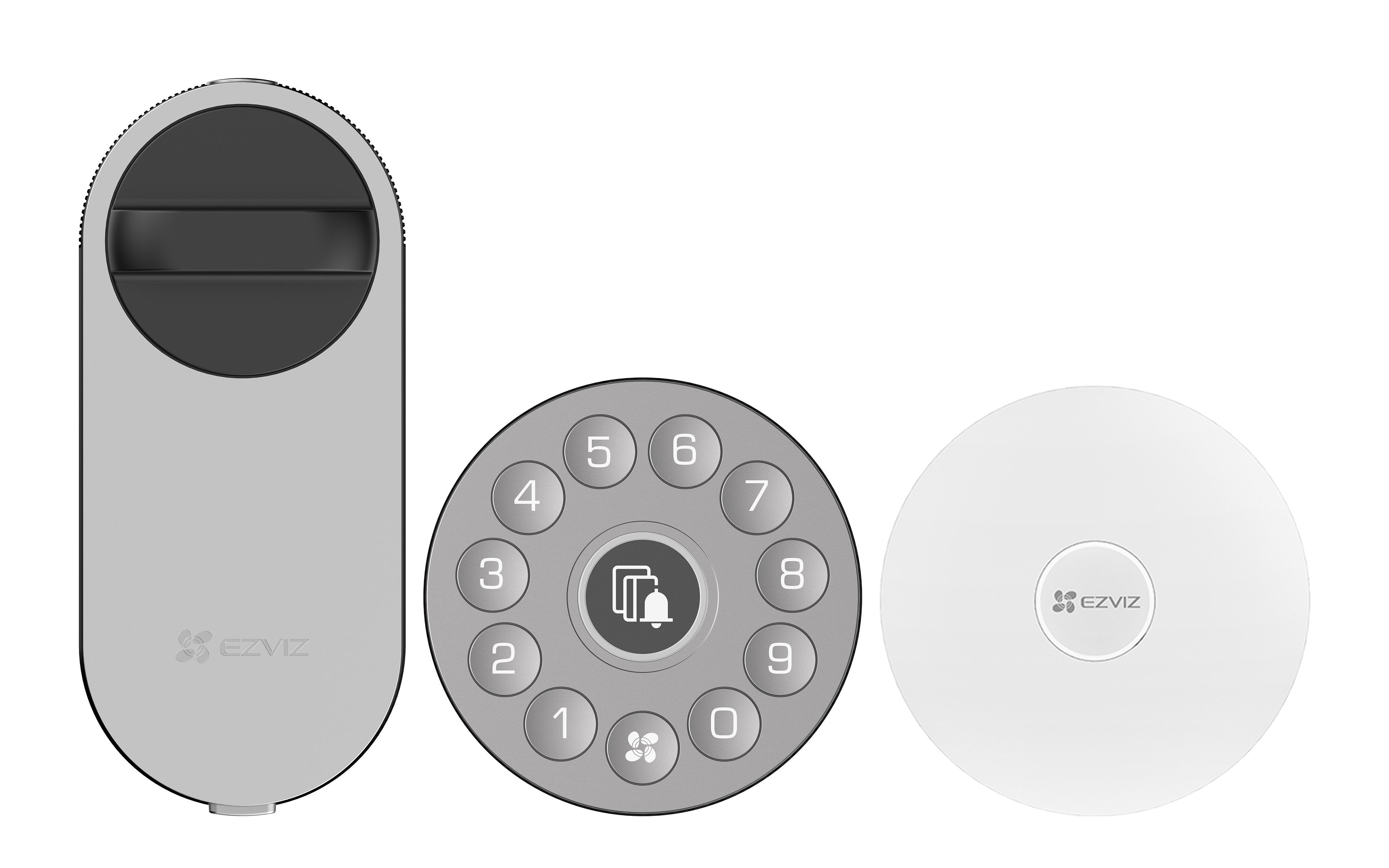 Manilla Inteligente Ezviz Smart Lock Pcak With Keypad/Hub